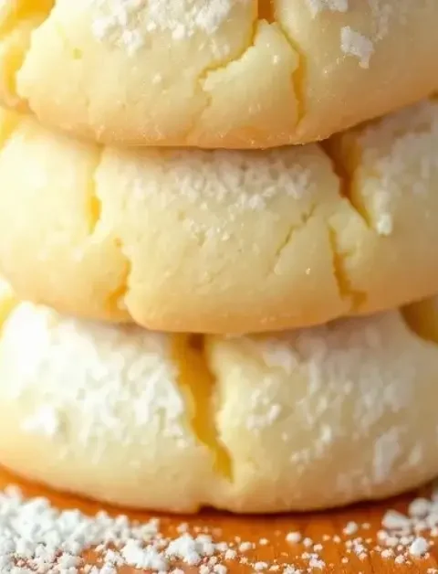 Lemon Gooey Butter Cookies