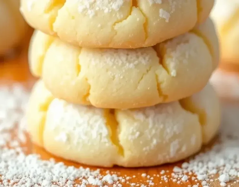 Lemon Gooey Butter Cookies