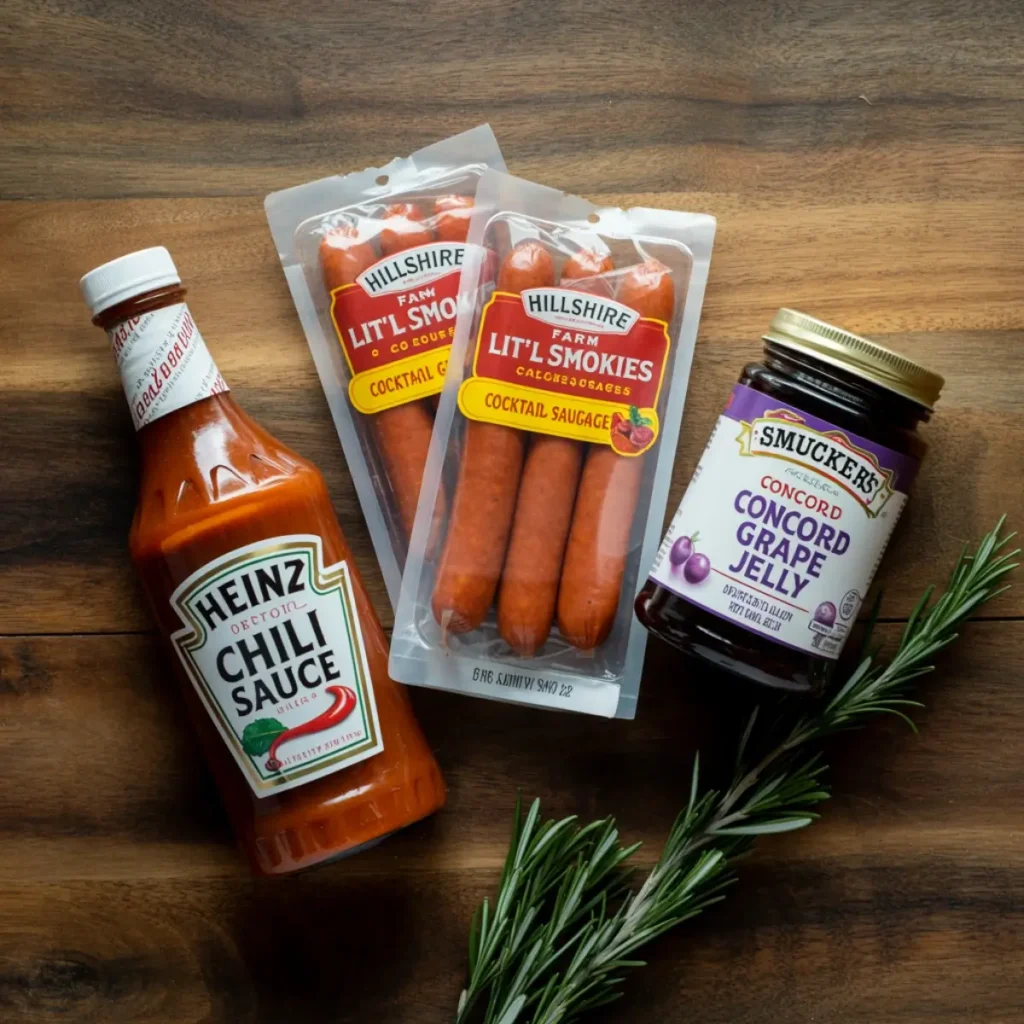 Little Smokies Recipe With Jelly ingredients