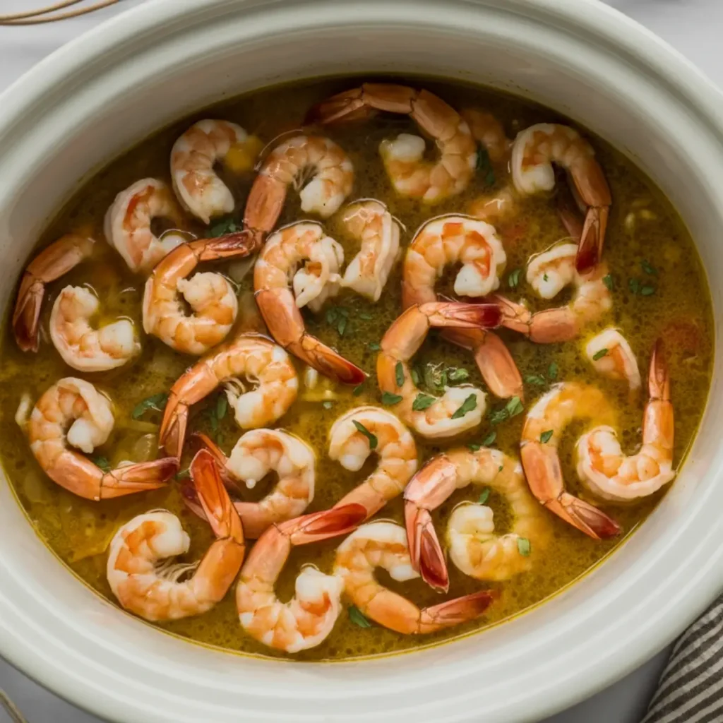 crock pot shrimp scampi mk