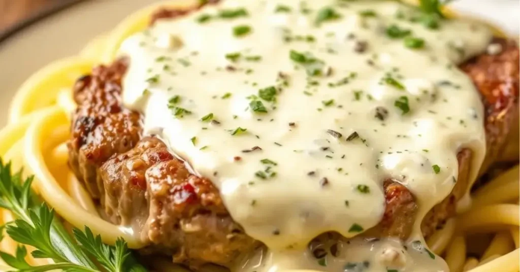 steak gorgonzola alfredo Creamy Steak Gorgonzola Alfredo