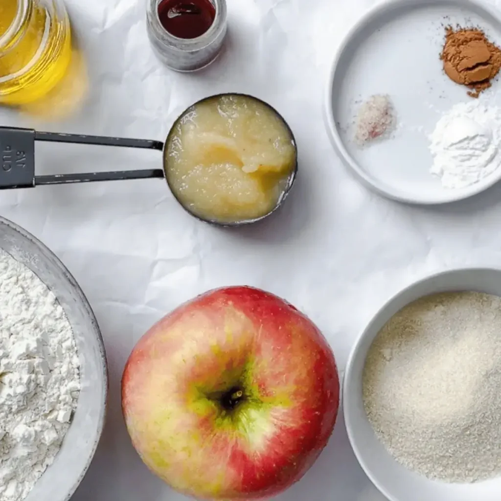 Cinnamon Apple Bread ingredients