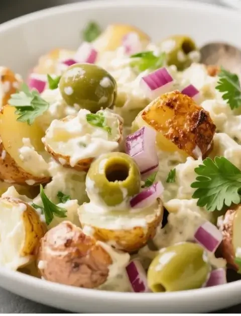 Crispy Potato Salad