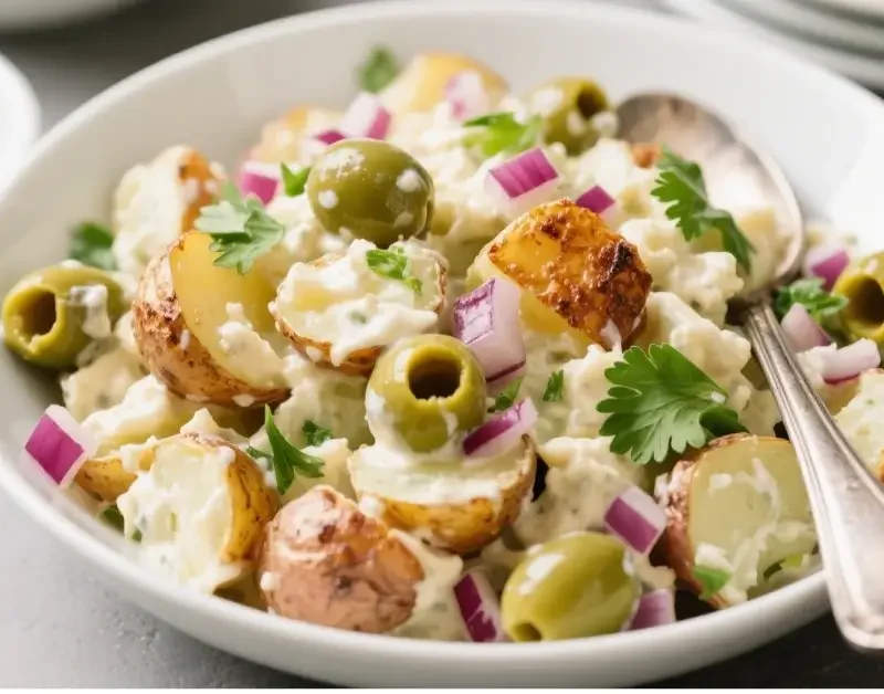 Crispy Potato Salad