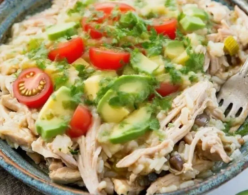 Crock Pot Chicken and Rice