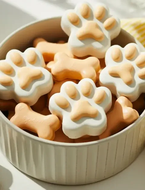 Frozen Yogurt Dog Treats