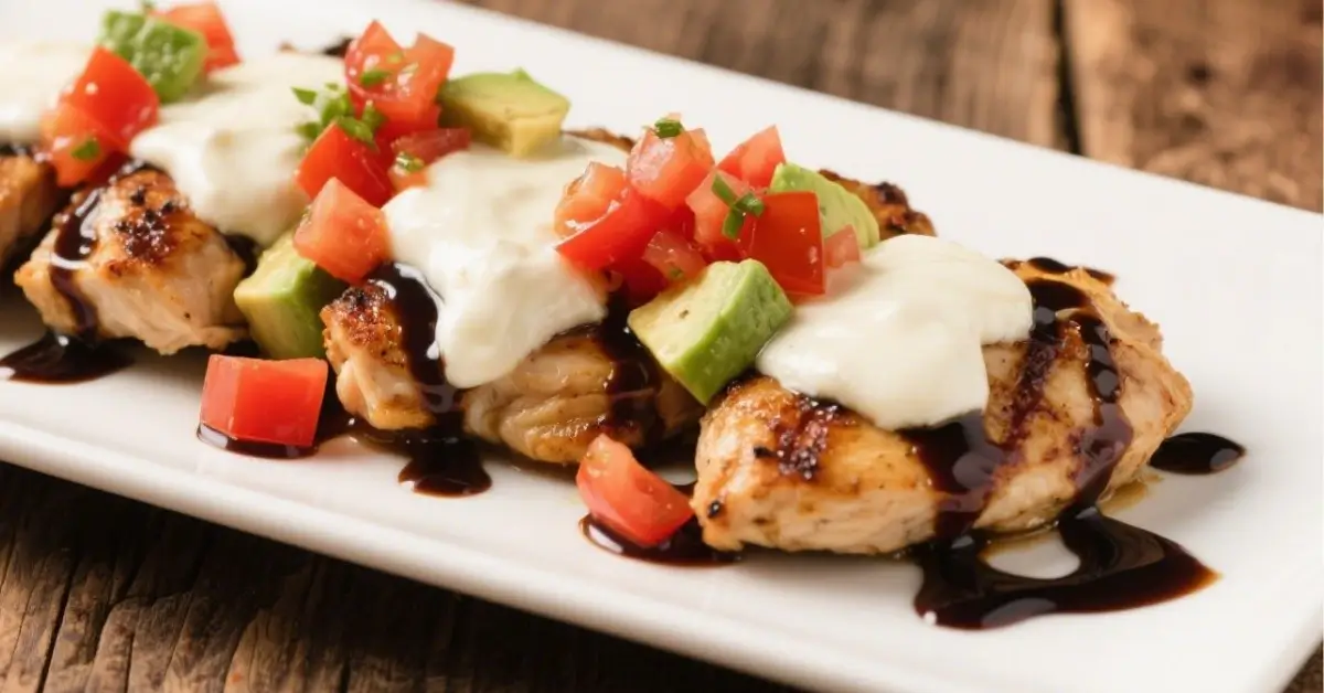 Grilled California Avocado Chicken