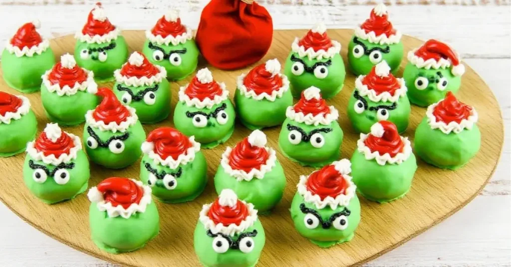 Grinch Oreo Balls Grinch Oreo Balls