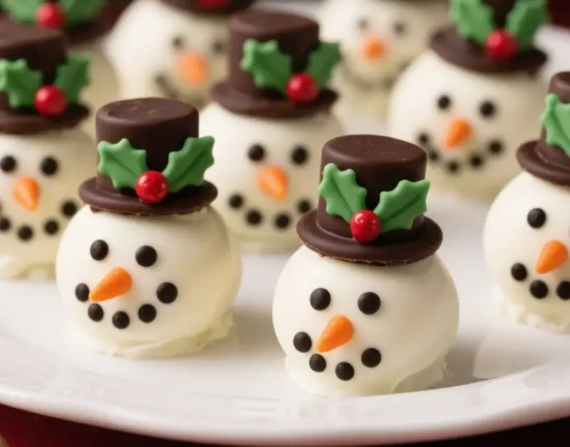 Oreo Snowman Balls