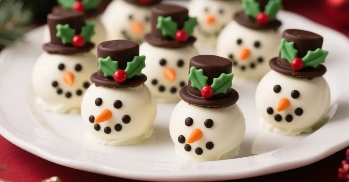 Oreo Snowman Balls