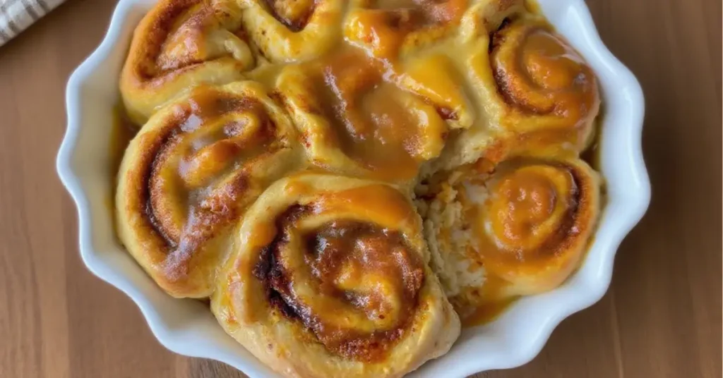 Pumpkin Cinnamon Rolls
