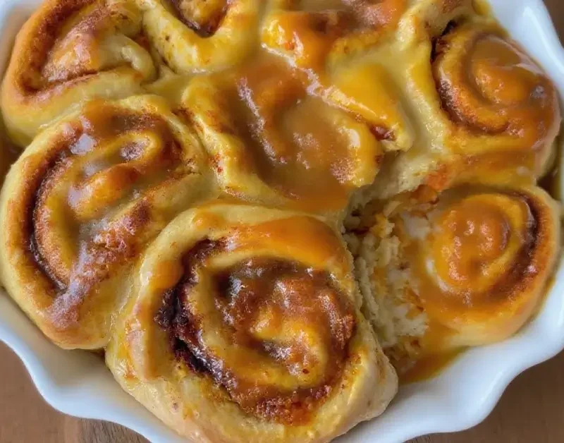 Pumpkin Cinnamon Rolls
