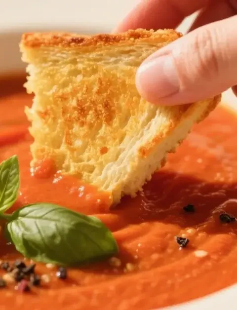 Roasted Tomato Basil Soup