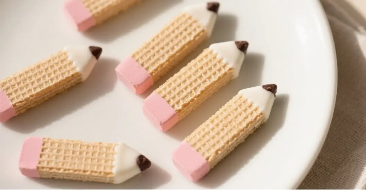 Wafer Pencil Cookies