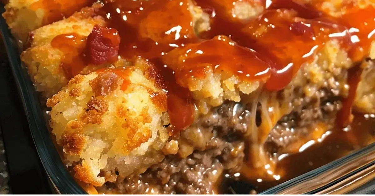 tater tot meatloaf casserole