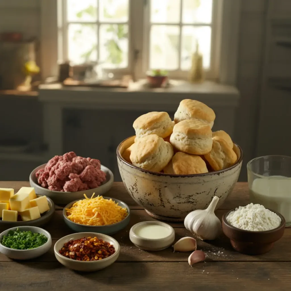 garlic parmesan cheeseburger bombs ingredients