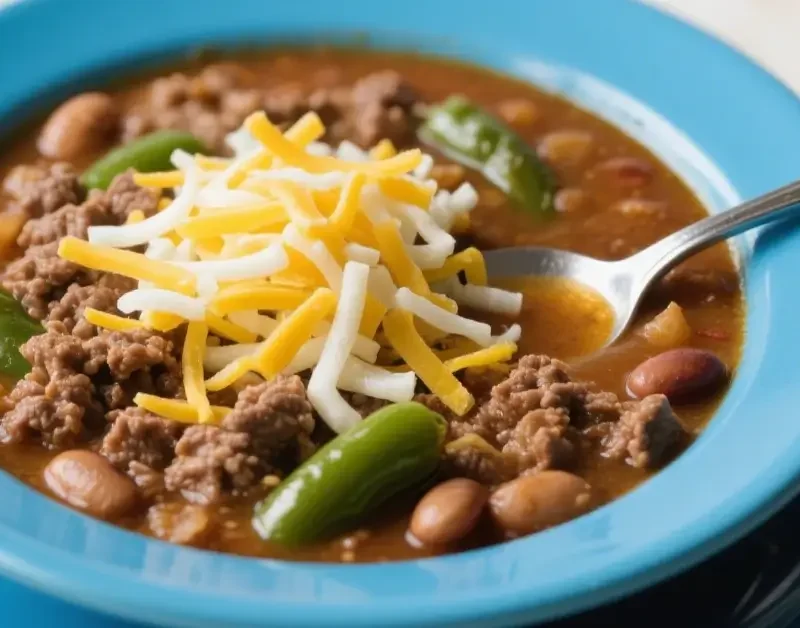 Savory Hatch Chile Beans