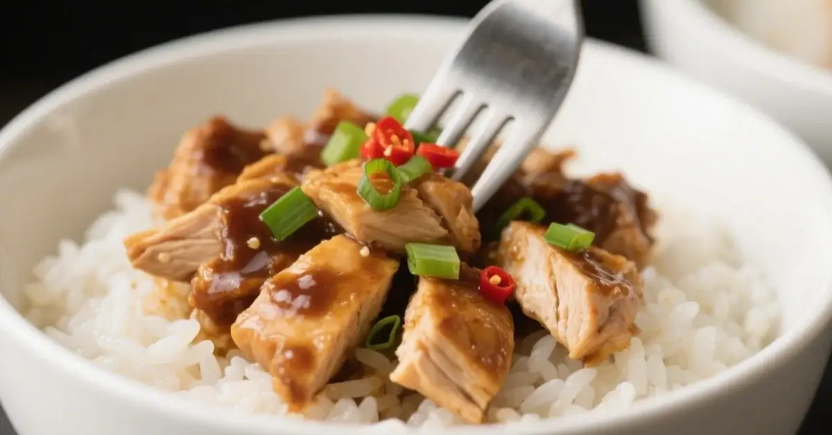 crockpot bourbon chicken