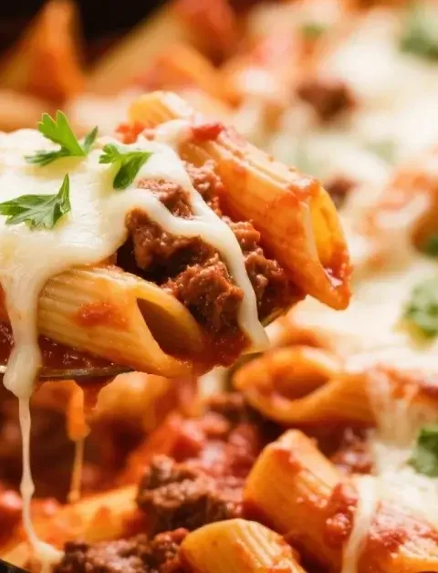 crockpot pizza casserole