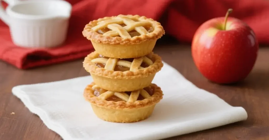 muffin tin apple pies