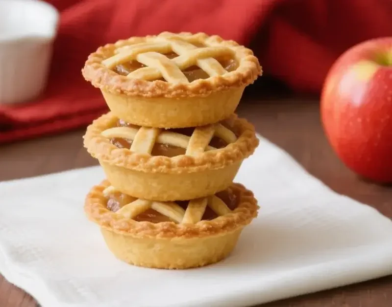 muffin tin apple pies