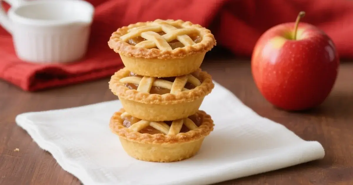 muffin tin apple pies