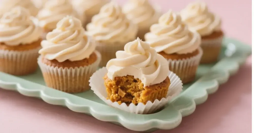 pumpkin pie cupcakes