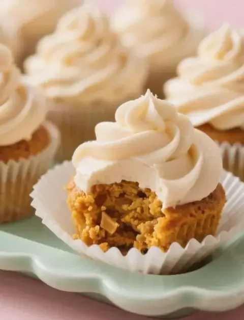 pumpkin pie cupcakes