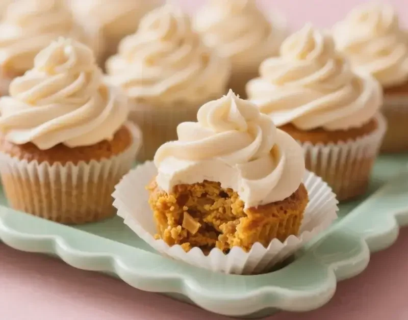 pumpkin pie cupcakes