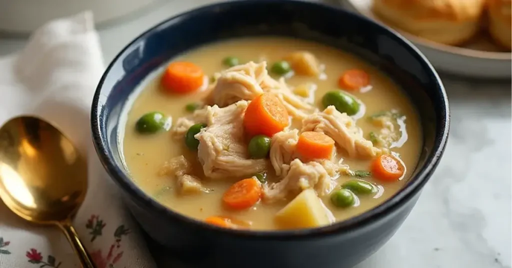 Chicken Pot Pie Soup Recipe
