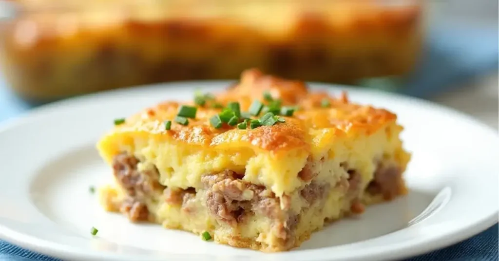Easy Sausage and Egg Casserole
