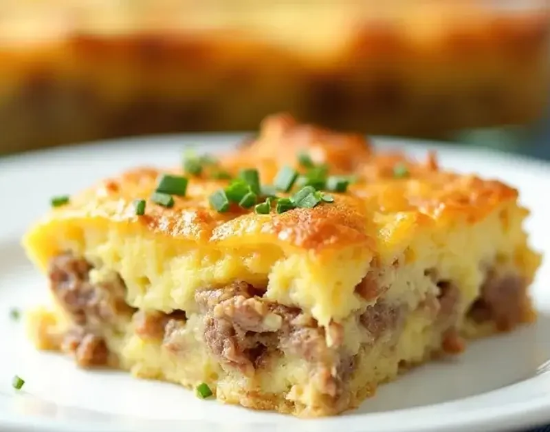 Easy Sausage and Egg Casserole