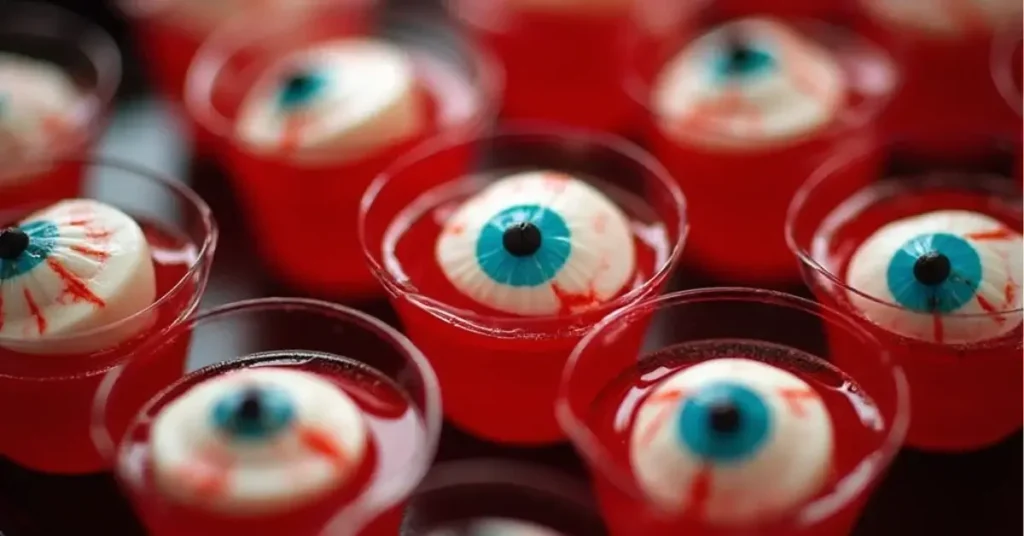 Halloween Eyeball Jello Shots