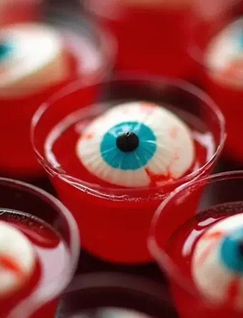 Halloween Eyeball Jello Shots