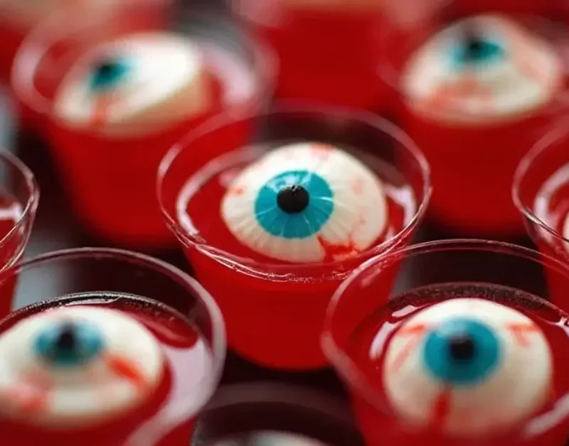 Halloween Eyeball Jello Shots