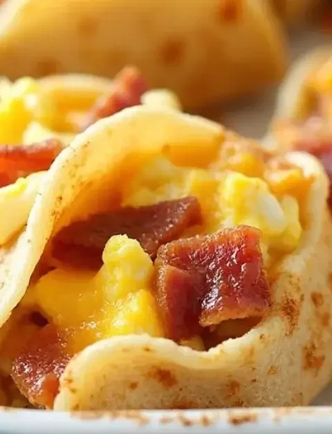 Simple Baked Breakfast Tacos