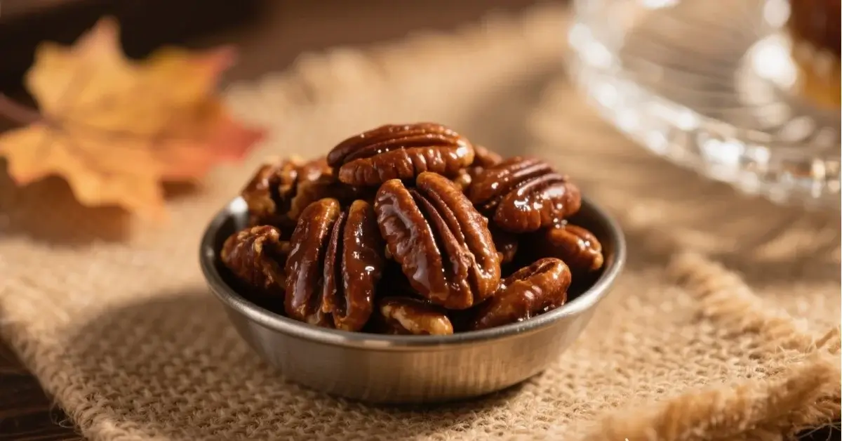 glazed pecans