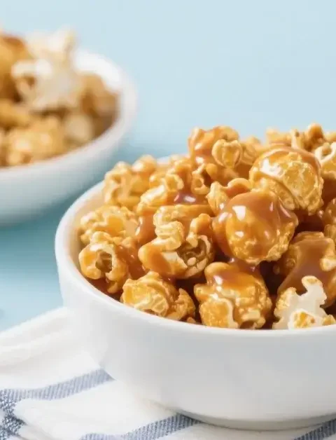 marshmallow caramel corn