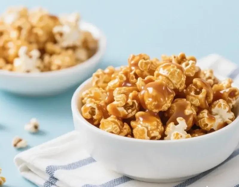 marshmallow caramel corn