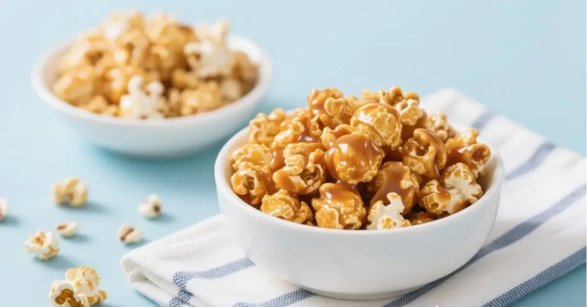marshmallow caramel corn