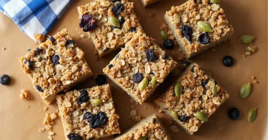 Boo-Berry Oat Bars