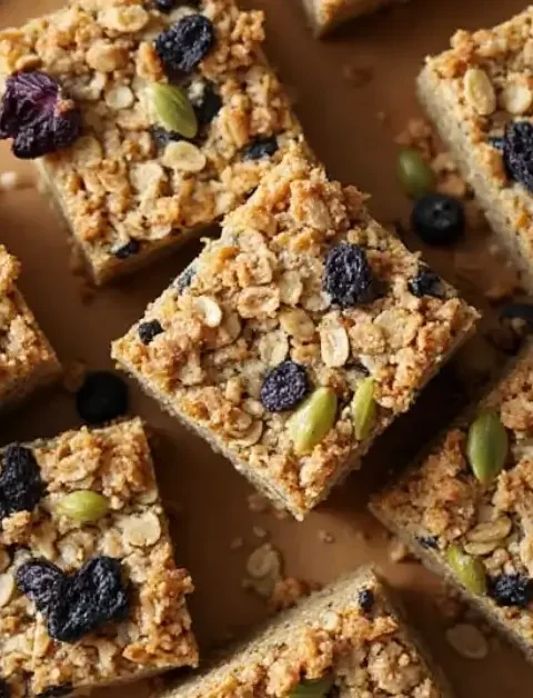 Boo-Berry Oat Bars