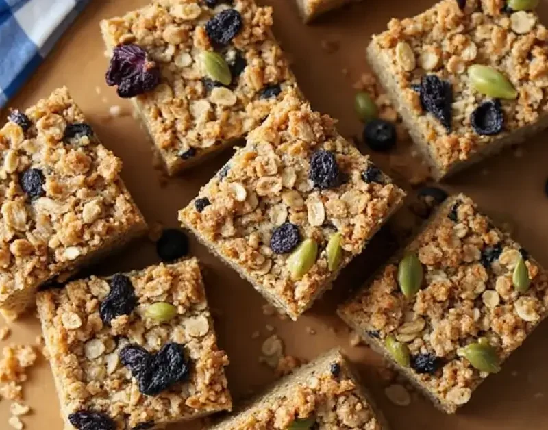 Boo-Berry Oat Bars