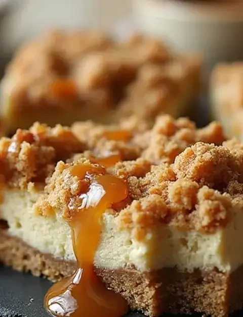 Caramel Apple Cheesecake Bars Recipe