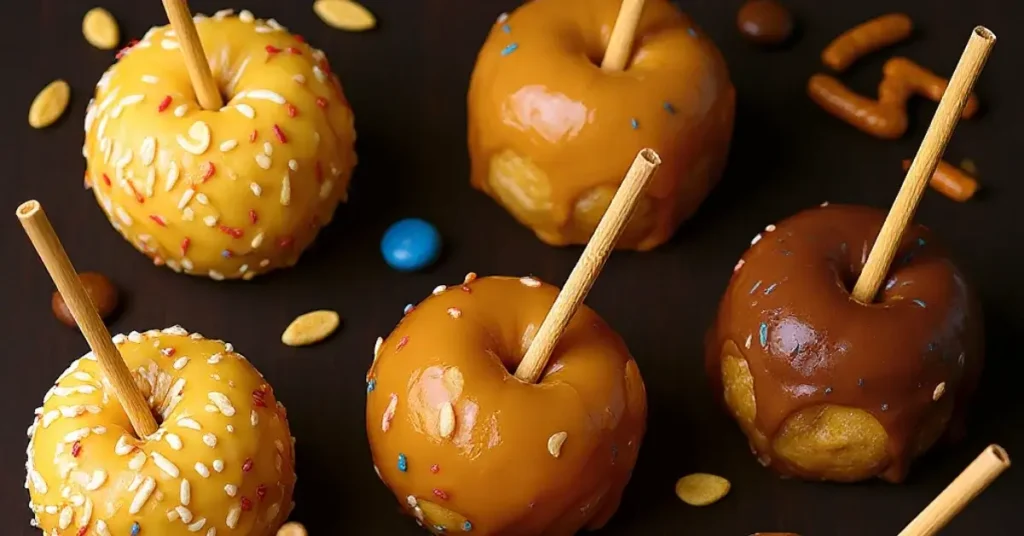 Caramel Apple Slices