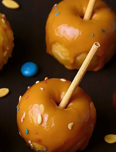 Caramel Apple Slices