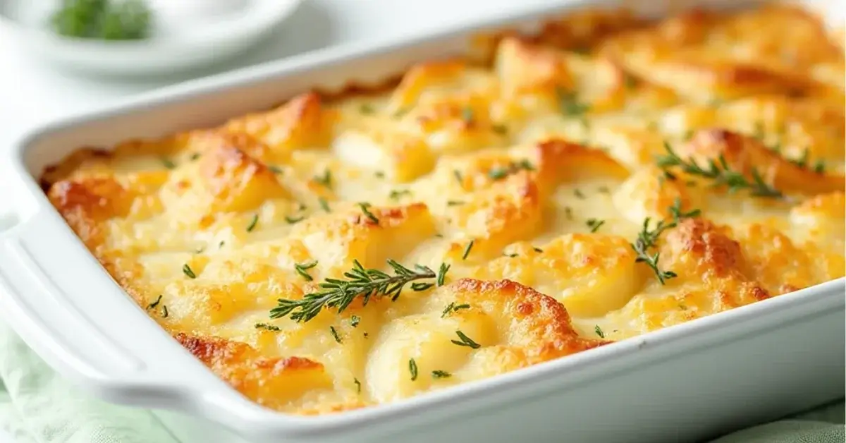 Cheesy Scalloped Potatoes