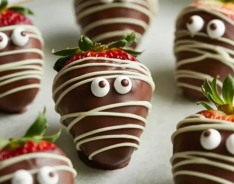 Chocolate-Dipped Strawberry âBrainsâ