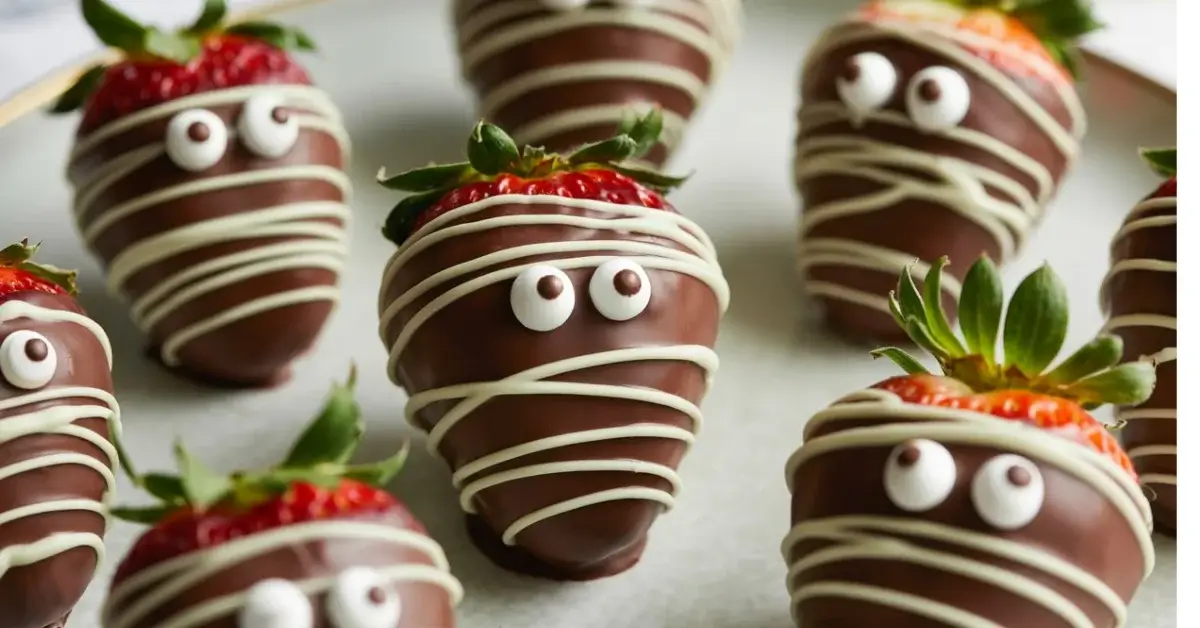 Chocolate-Dipped Strawberry âBrainsâ