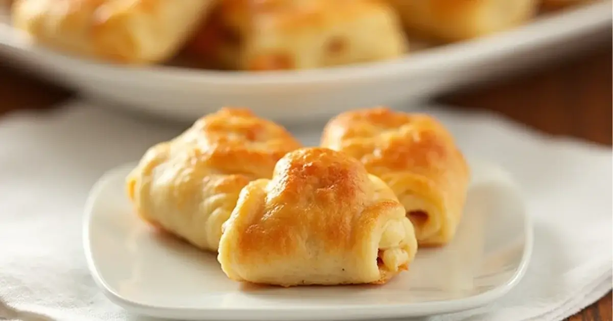 Cranberry Cream Cheese Crescent Bites
